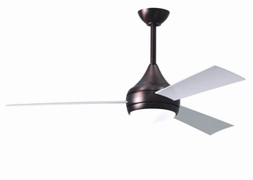 Donaire 52"Ceiling Fan Brushed Bronze weatherproof fans for outdoor environments