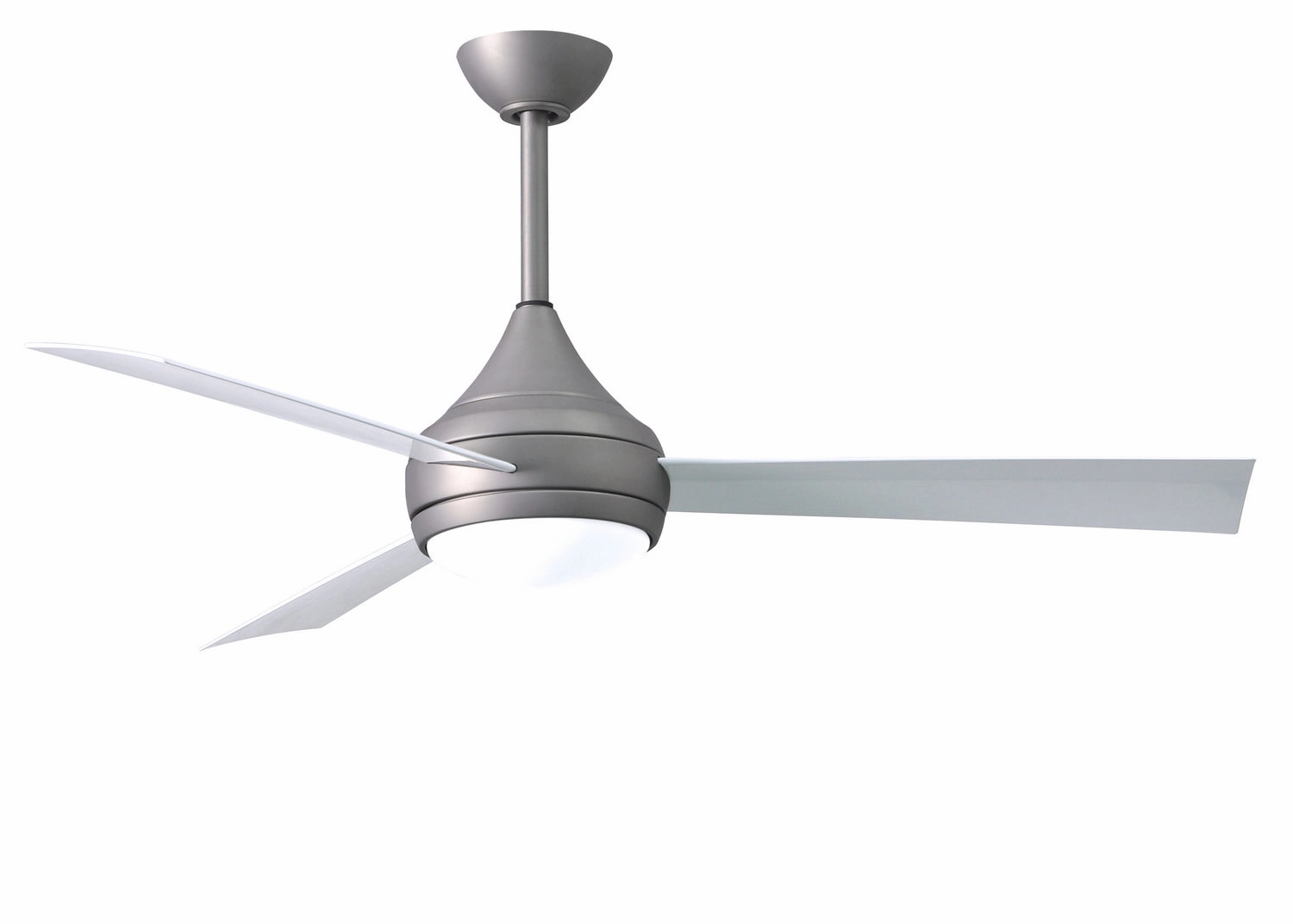 Donaire 52"Ceiling Fan Brushed Stainless weatherproof fans for outdoor environments