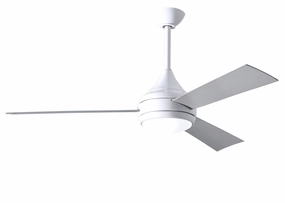 Donaire 52"Ceiling Fan Gloss White weatherproof fans for outdoor environments