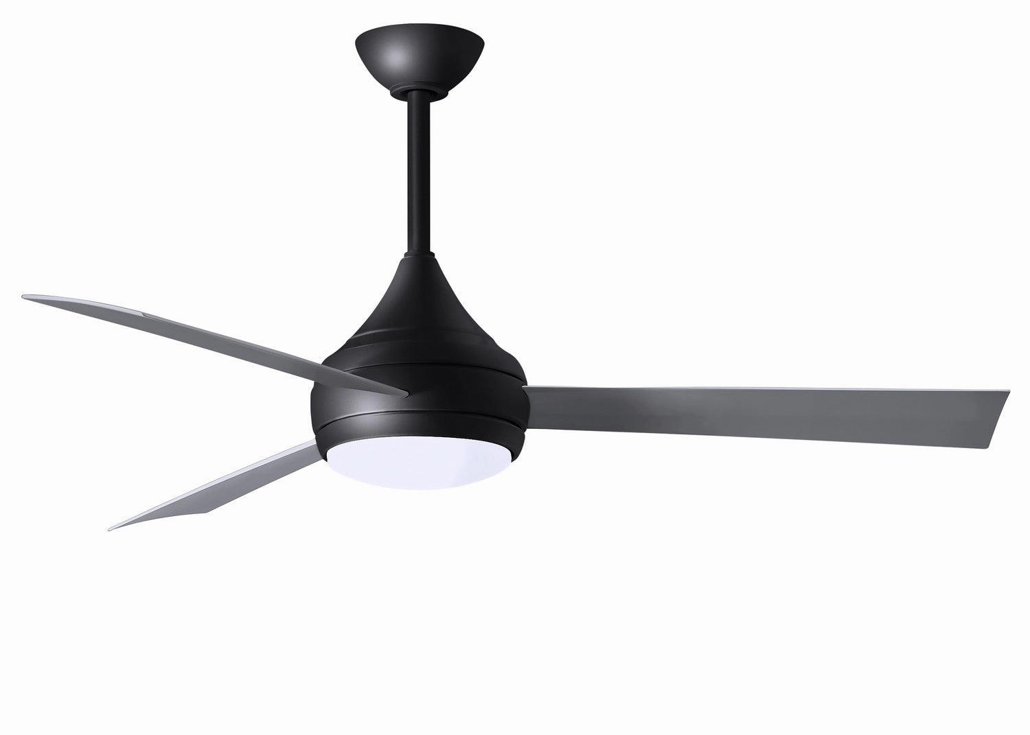 Donaire 52"Ceiling Fan Matte Black outdoor exterior fans for patio cooling