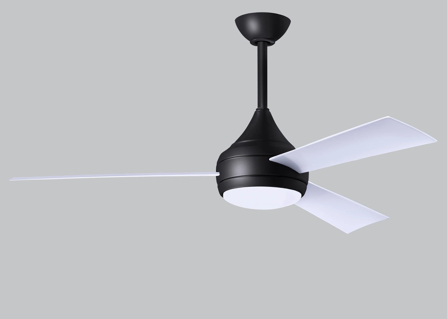 Donaire 52"Ceiling Fan Matte Black