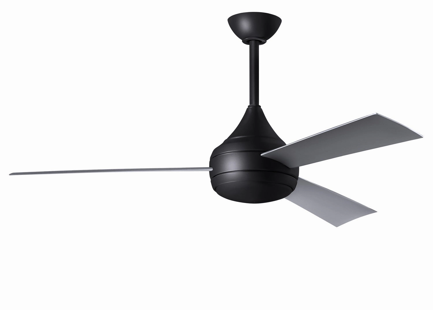 Donaire 52"Ceiling Fan Matte Black