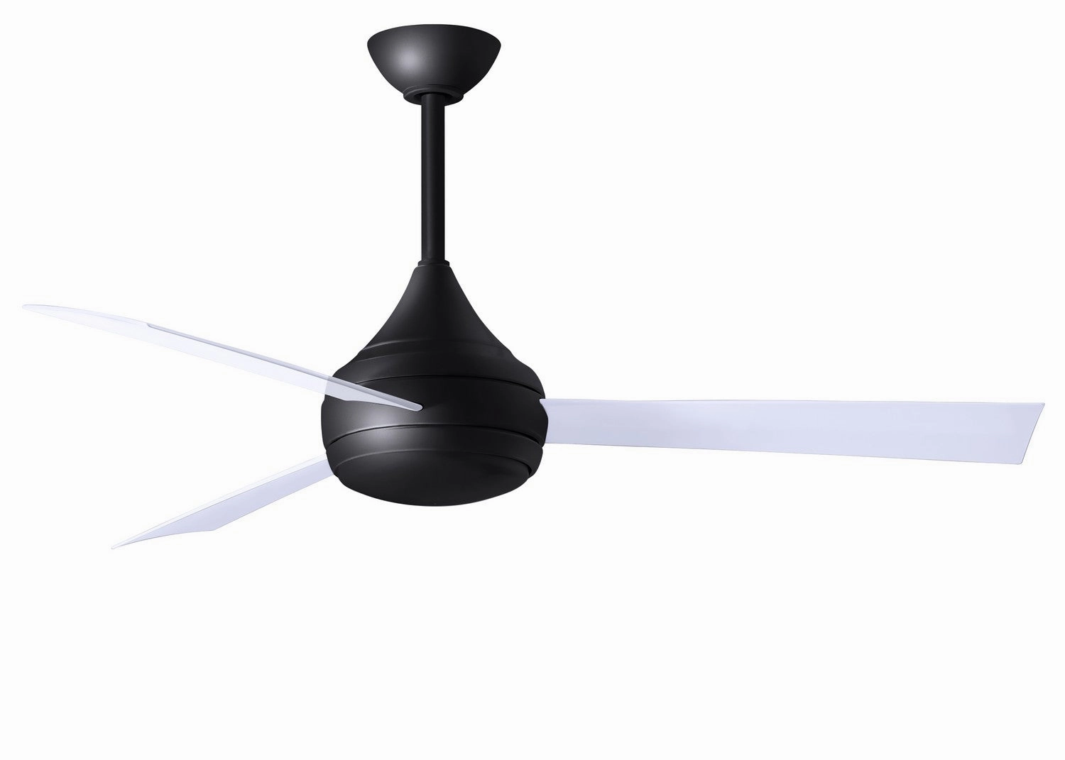 Donaire 52"Ceiling Fan Matte Black
