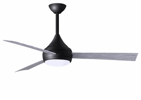 Donaire 52"Ceiling Fan Matte Black oscillating electric fans for full room circulation