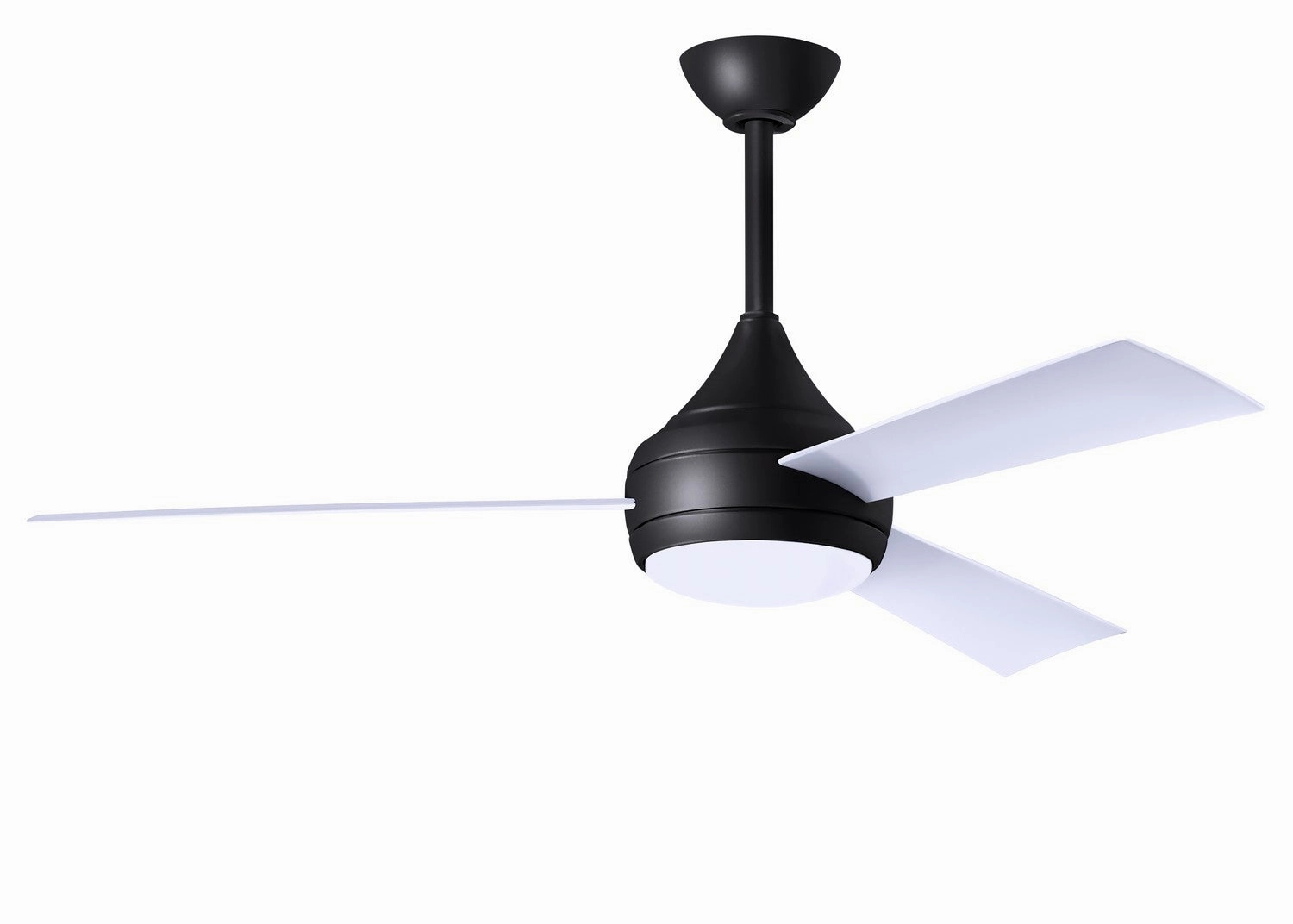 Donaire 52"Ceiling Fan Matte Black