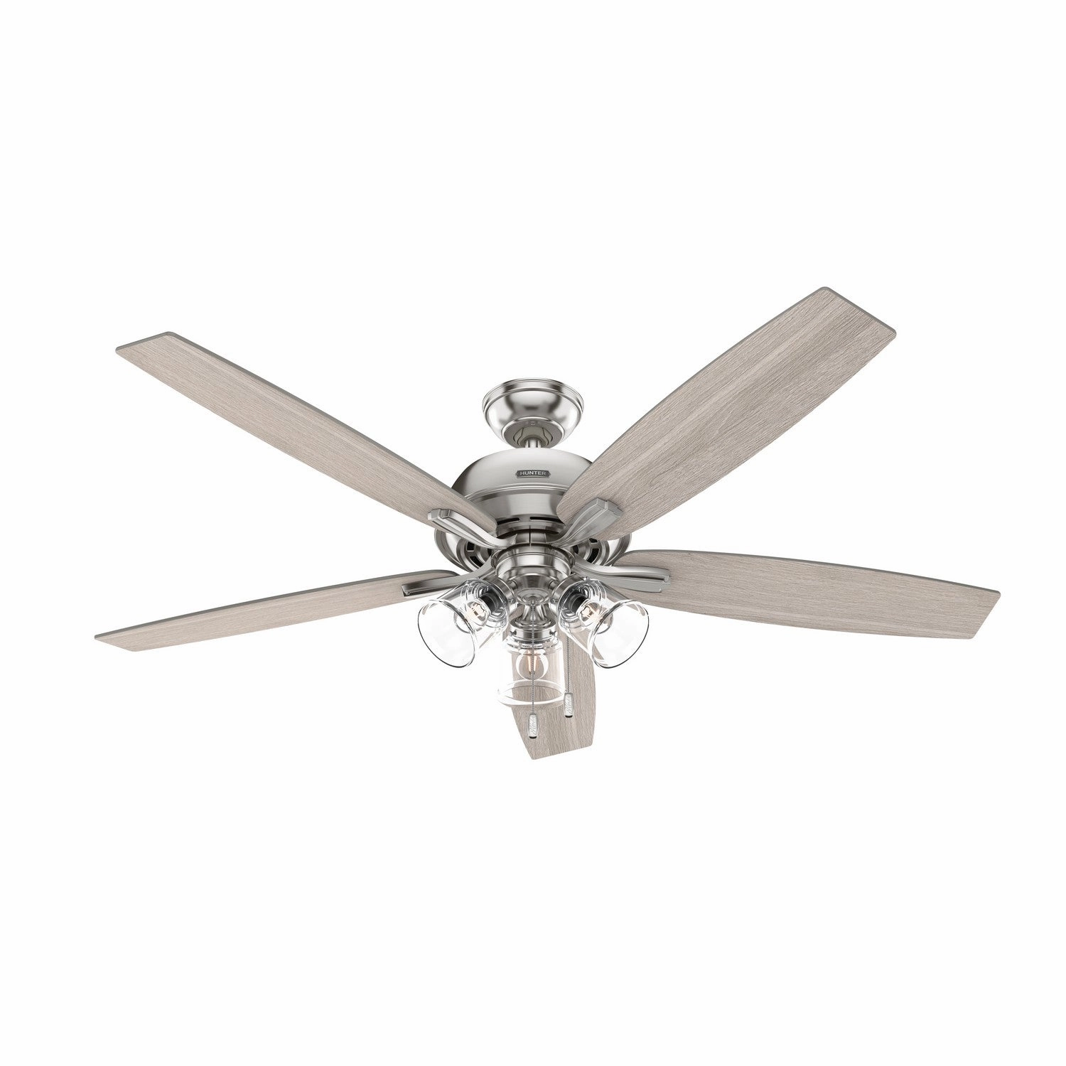 Dondra 60"Ceiling Fan Brushed Nickel durable fans for long-lasting performance