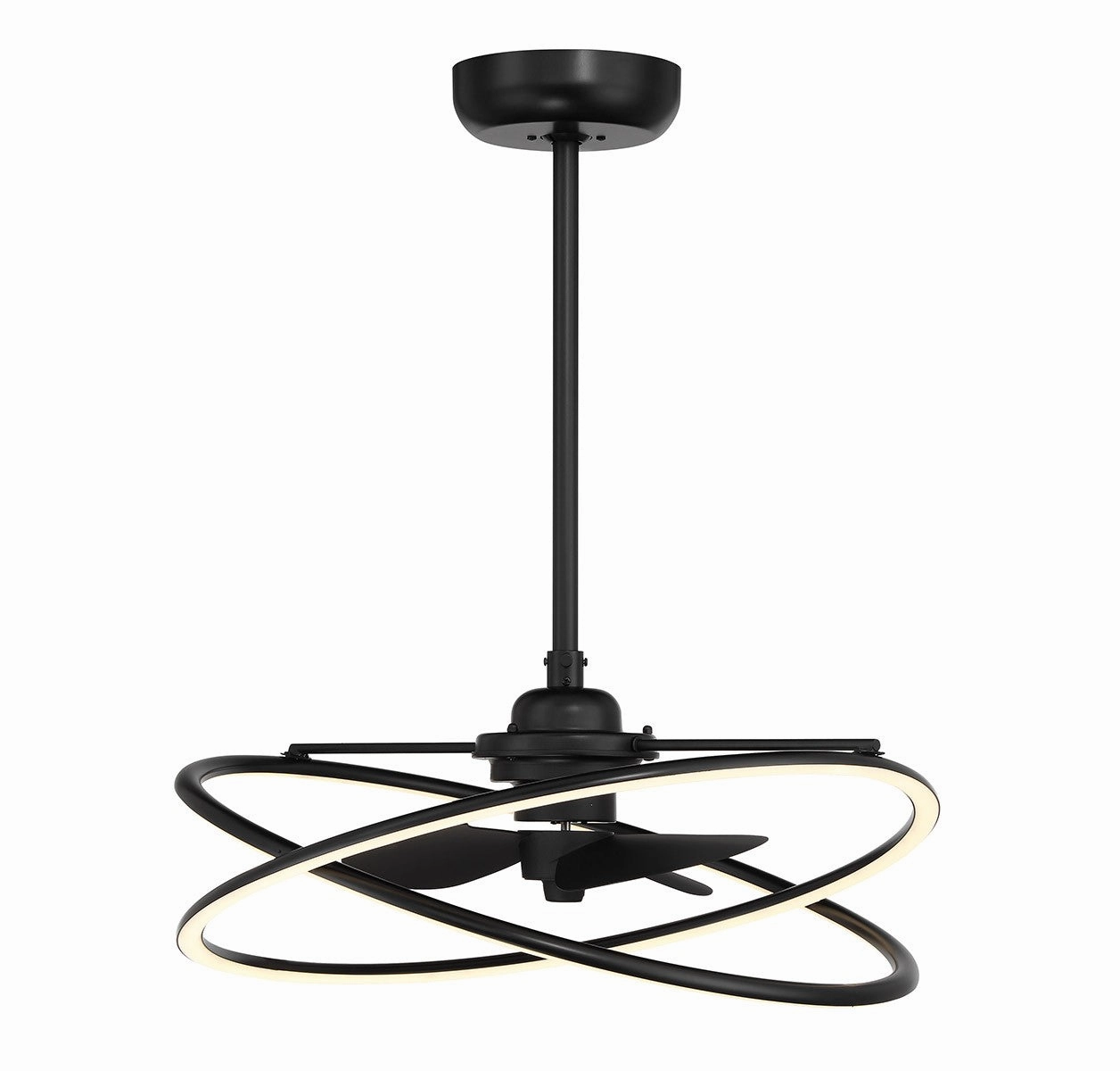 Dorado LED Fan D'Lier Matte Black compact electric fans for small spaces