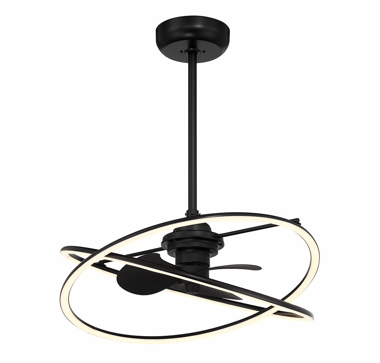 Dorado LED Fan D'Lier Matte Black