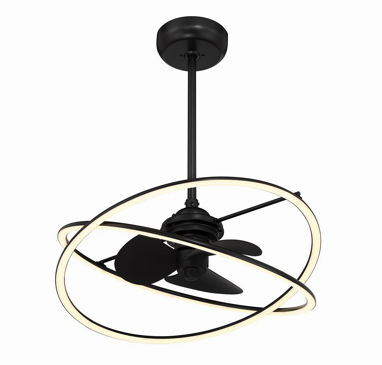 Dorado LED Fan D'Lier Matte Black