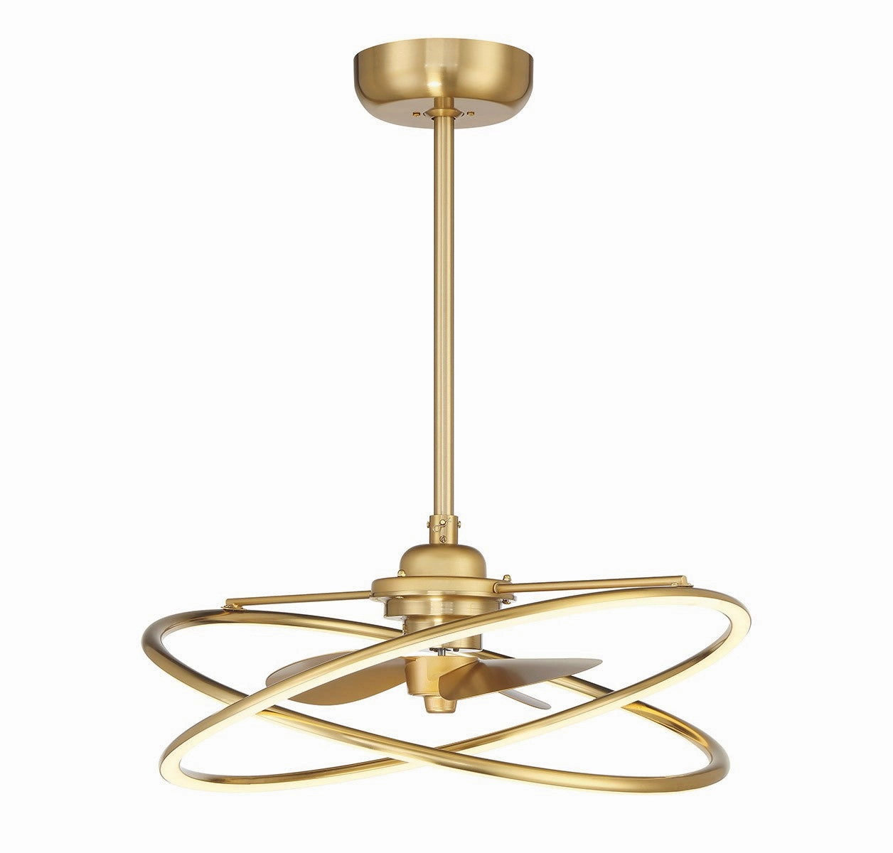 Dorado LED Fan D'Lier Warm Brass best small fans for home and travel