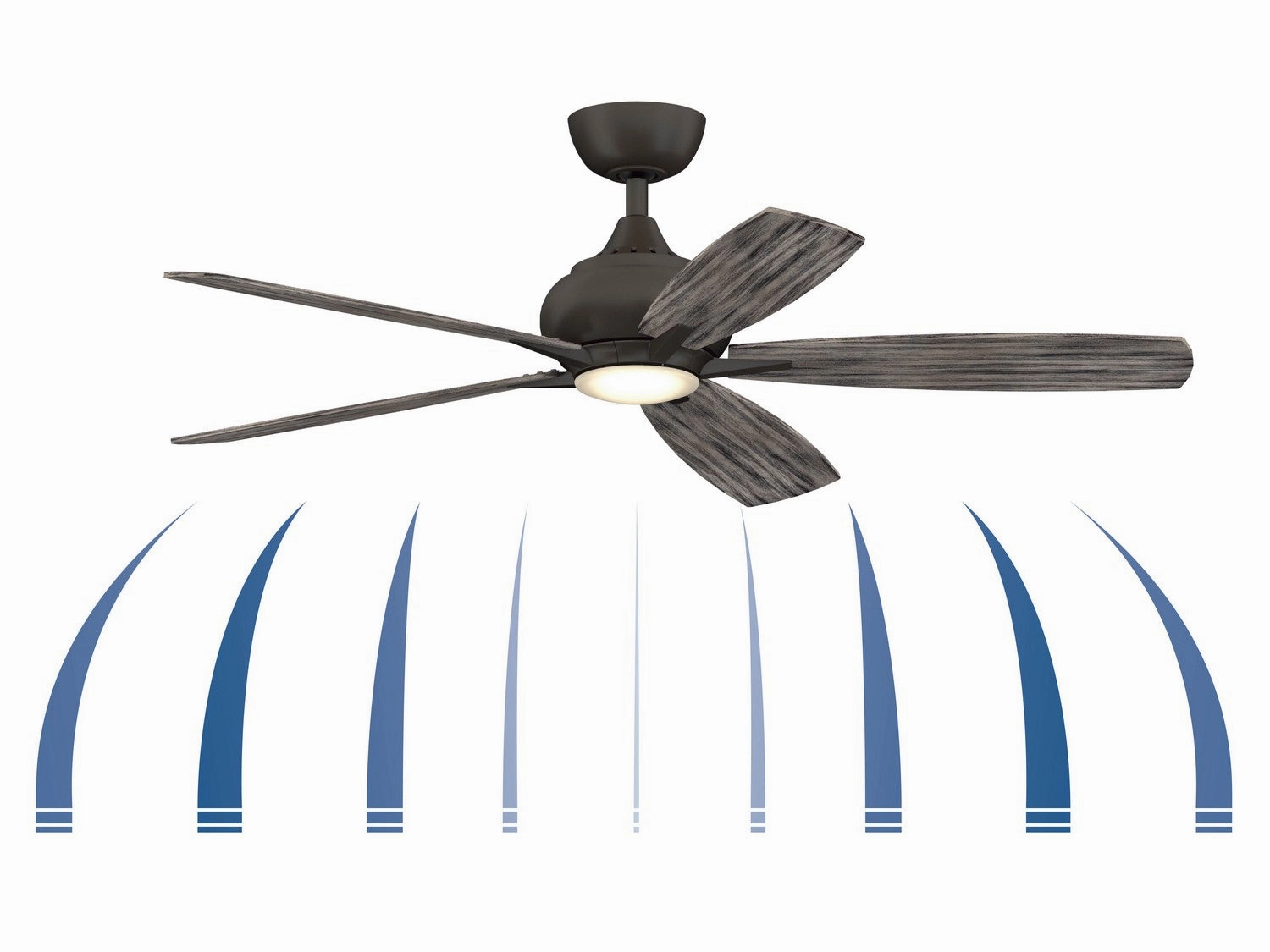 Doren 52"Ceiling Fan Matte Greige