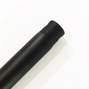 Down Rod Downrod Matte Black high-speed electric fans for better airflow