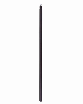 Downrod Black oscillating electric fans for full room circulation