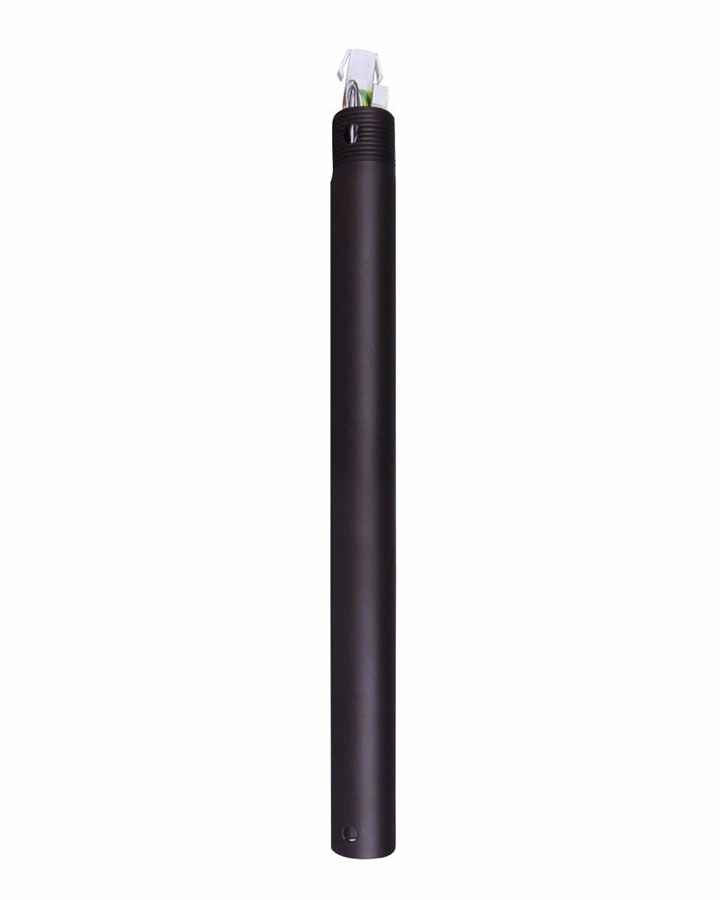 Downrod Black whisper-quiet fans for bedrooms and offices