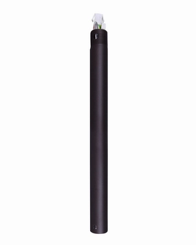 Downrod Black whisper-quiet fans for bedrooms and offices