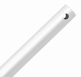 Downrod Downrod White home fans with built-in timer settings