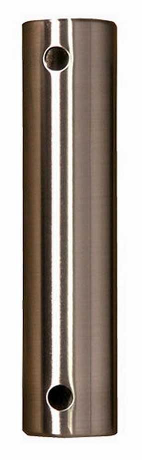 Downrods Downrod Plated Brushed Nickel indoor electric fans with remote control