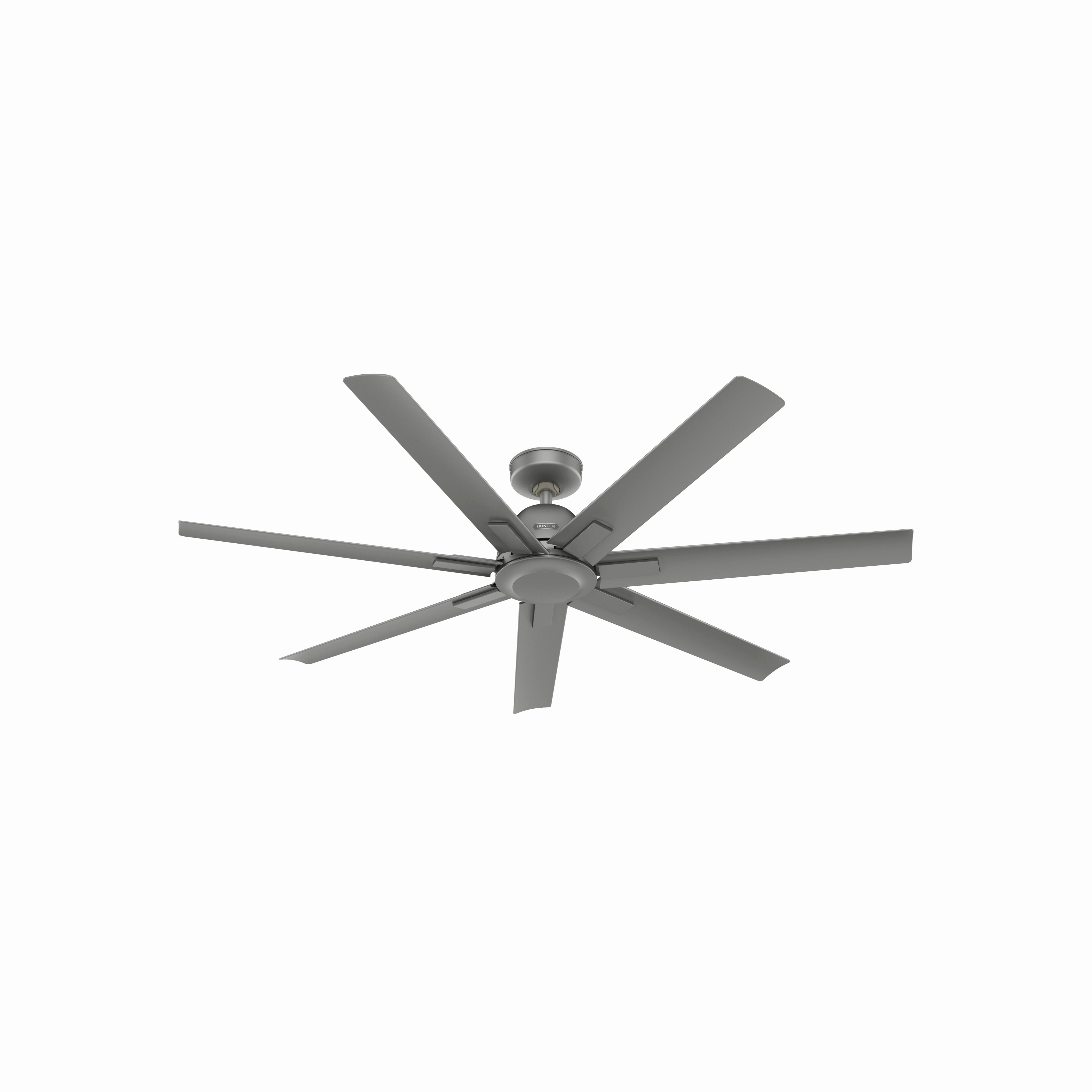 Downtown 60"Ceiling Fan Matte Silver