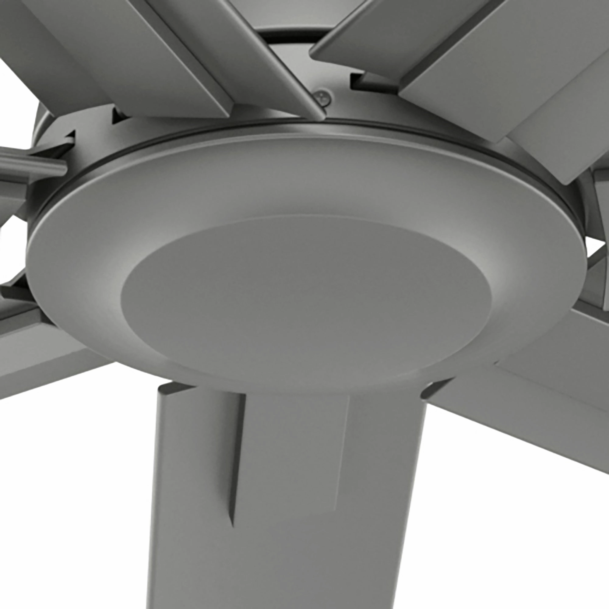 Downtown 60"Ceiling Fan Matte Silver