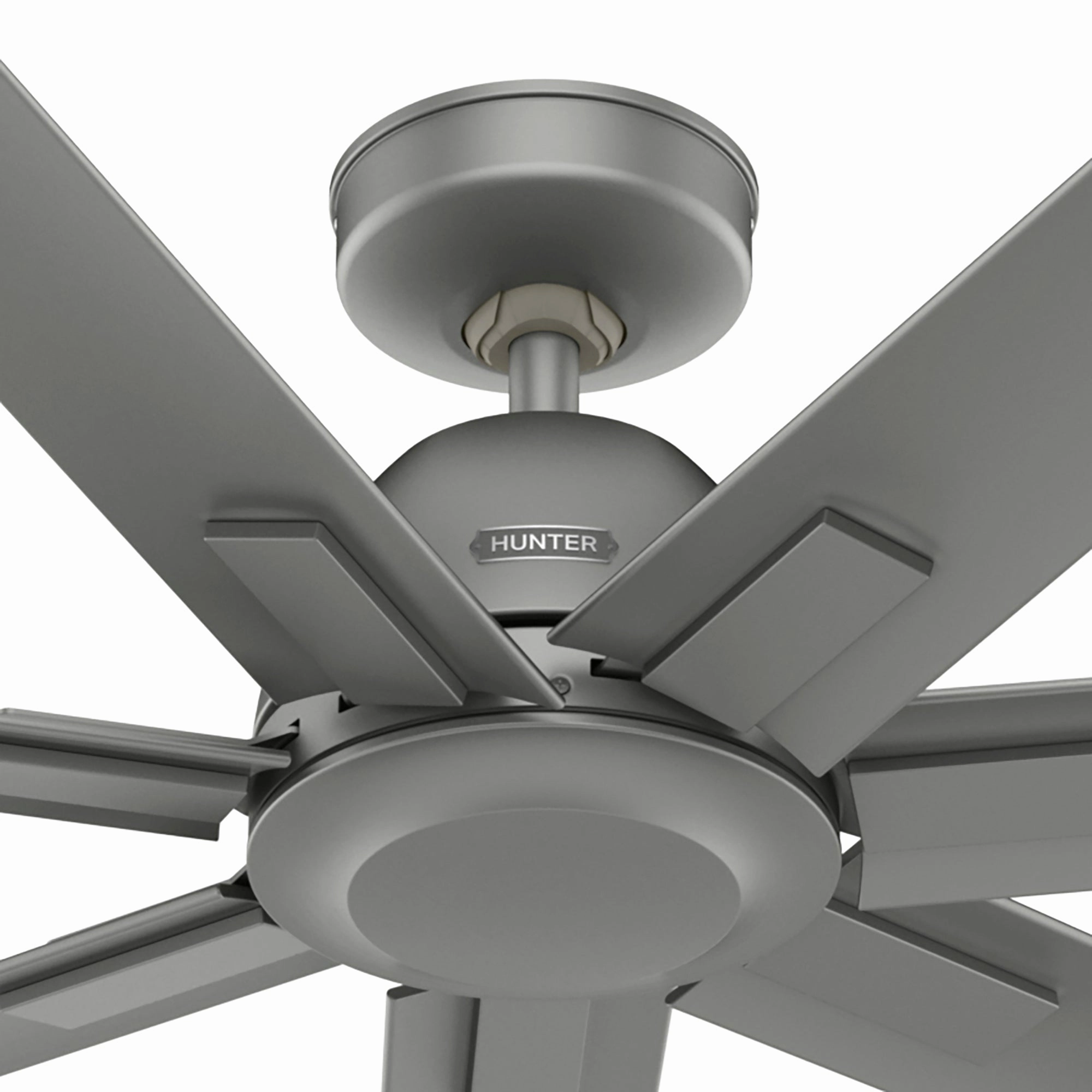Downtown 60"Ceiling Fan Matte Silver