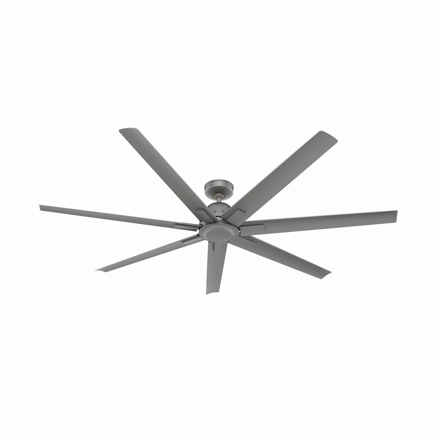 Downtown 72"Ceiling Fan Matte Silver large electric fans for spacious rooms