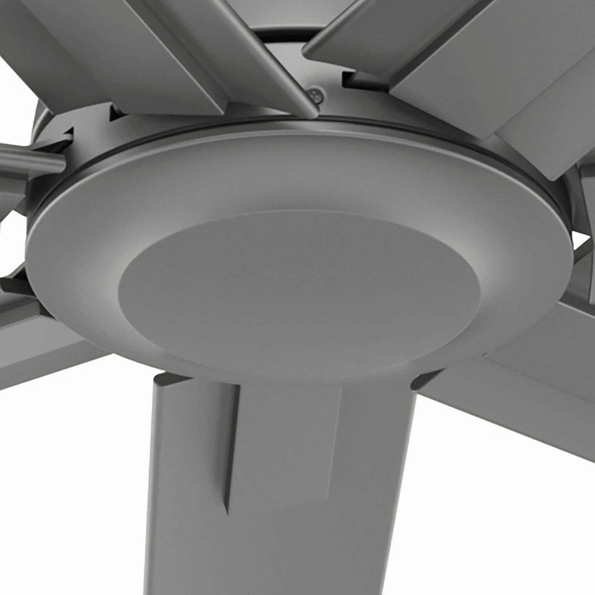 Downtown 72"Ceiling Fan Matte Silver