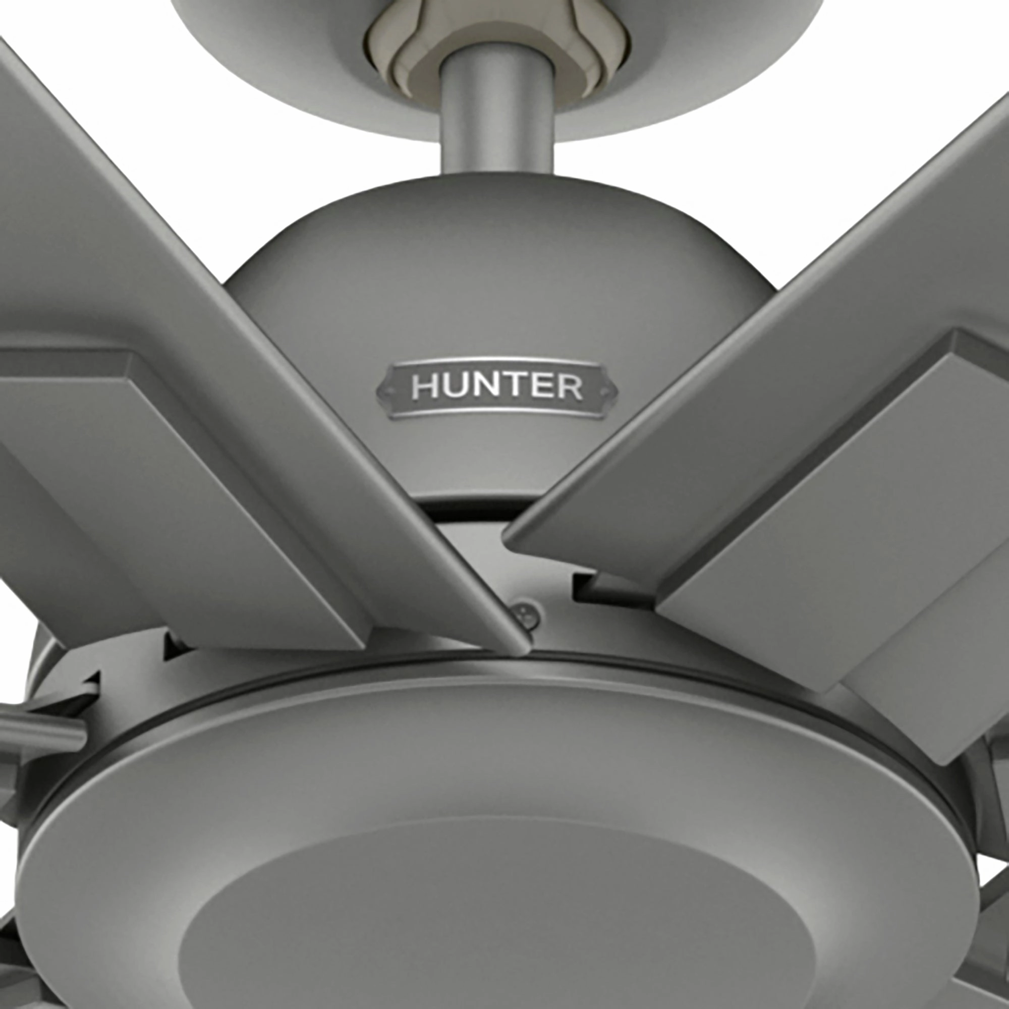 Downtown 72"Ceiling Fan Matte Silver
