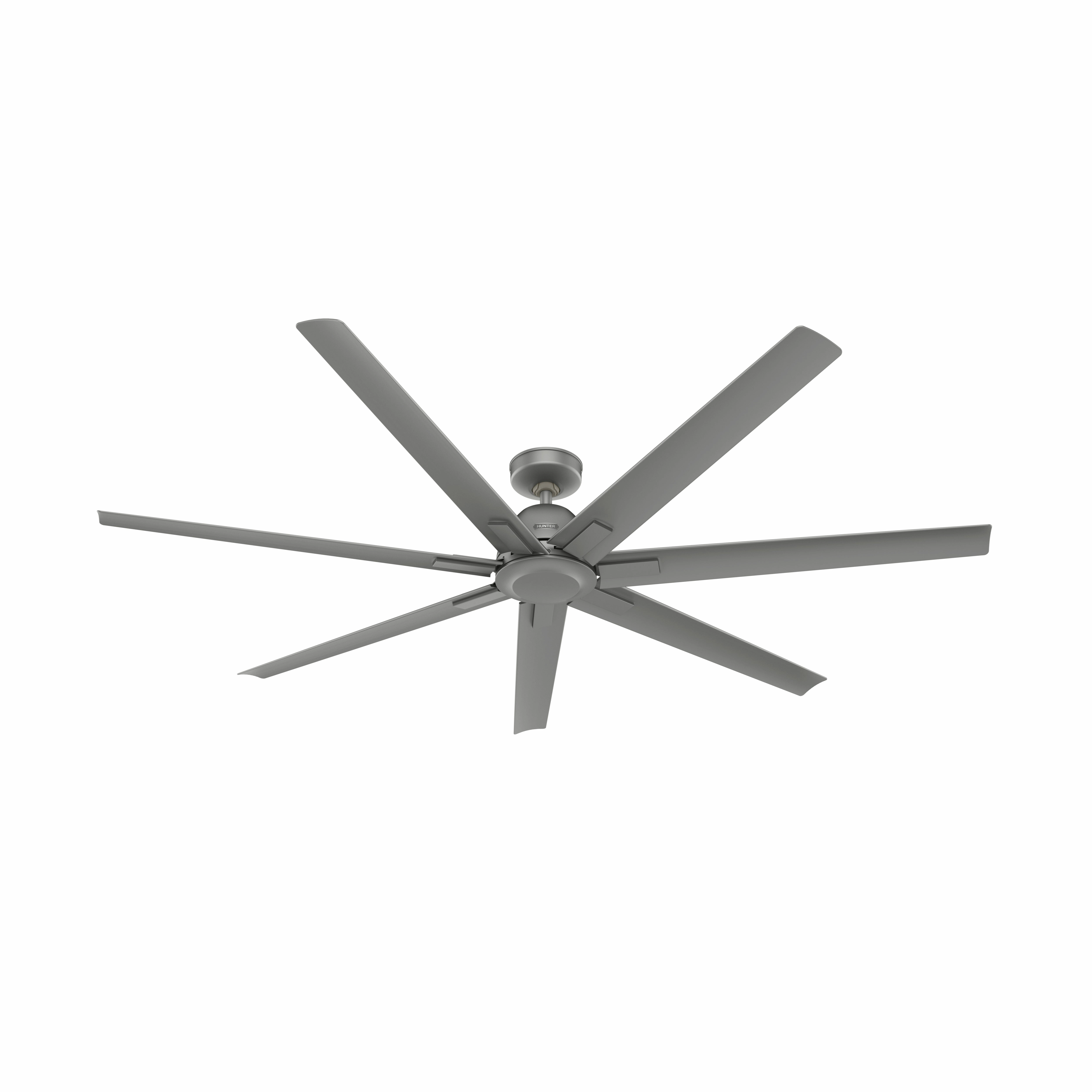 Downtown 72"Ceiling Fan Matte Silver