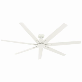 Downtown 72"Ceiling Fan Matte White cool breeze fans for quiet operation