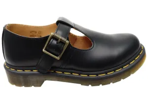Dr Martens Womens Polley Smooth Mary Jane Comfortable Leather Shoes Dr Martens Shoes