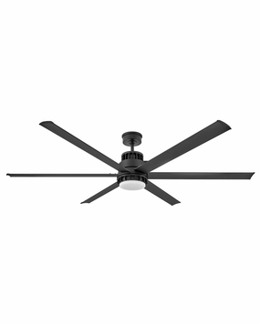 Draftsman 72"Ceiling Fan Matte Black outdoor exterior fans for patio cooling