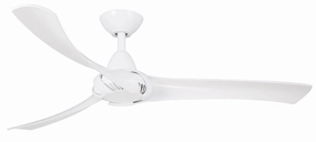 Droid 52"Ceiling Fan White portable electric fans for dorm rooms