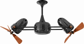 Duplo-Dinamico 36"Ceiling Fan Black Nickel best small fans for home and travel