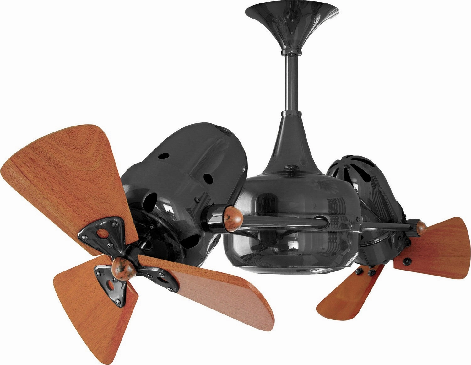 Duplo-Dinamico 36"Ceiling Fan Black Nickel