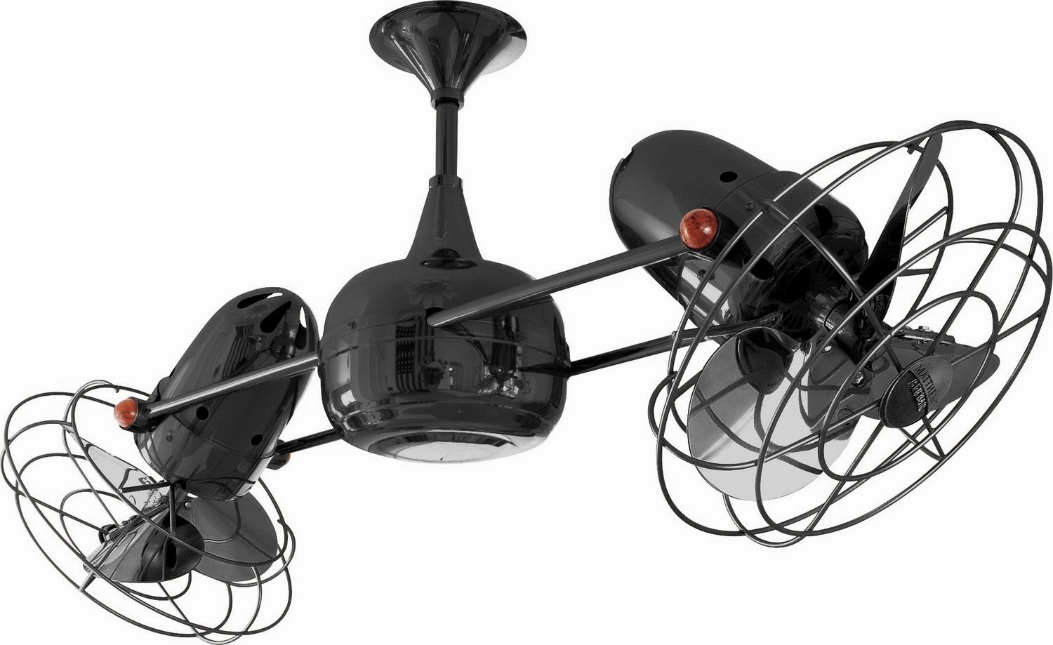 Duplo-Dinamico 36"Ceiling Fan Black Nickel best small fans for home and travel