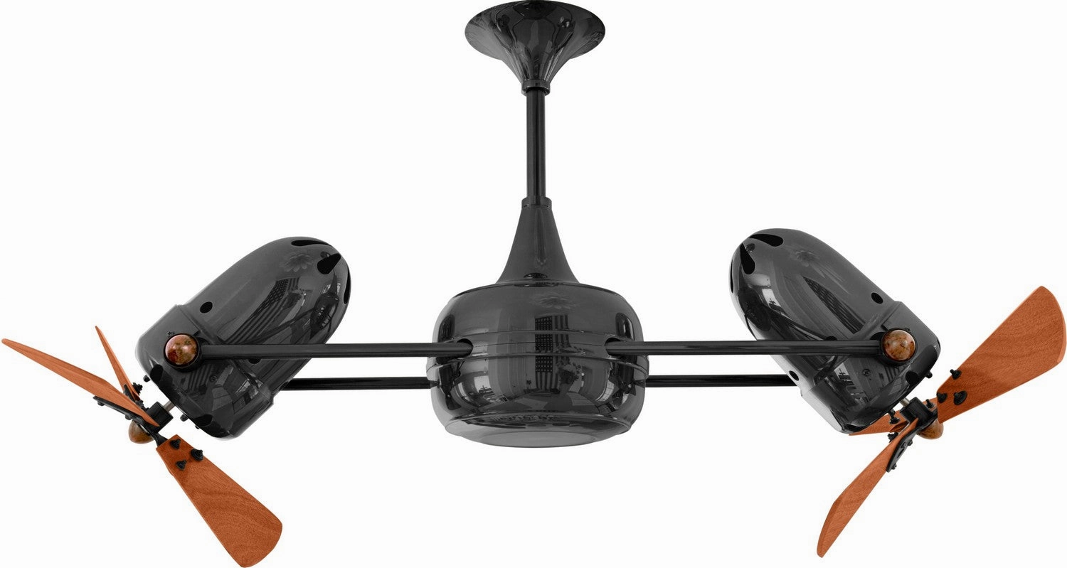 Duplo-Dinamico 36"Ceiling Fan Black Nickel best small fans for home and travel