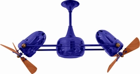 Duplo-Dinamico 36"Ceiling Fan Blue best small fans for home and travel