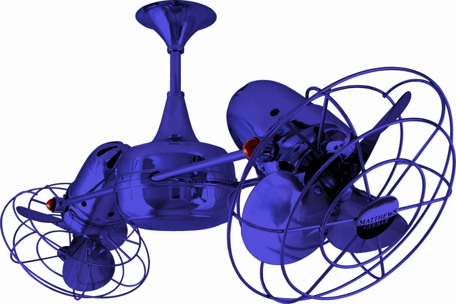 Duplo-Dinamico 36"Ceiling Fan Blue