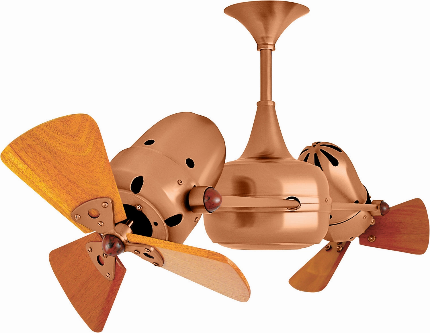 Duplo-Dinamico 36"Ceiling Fan Brushed Copper