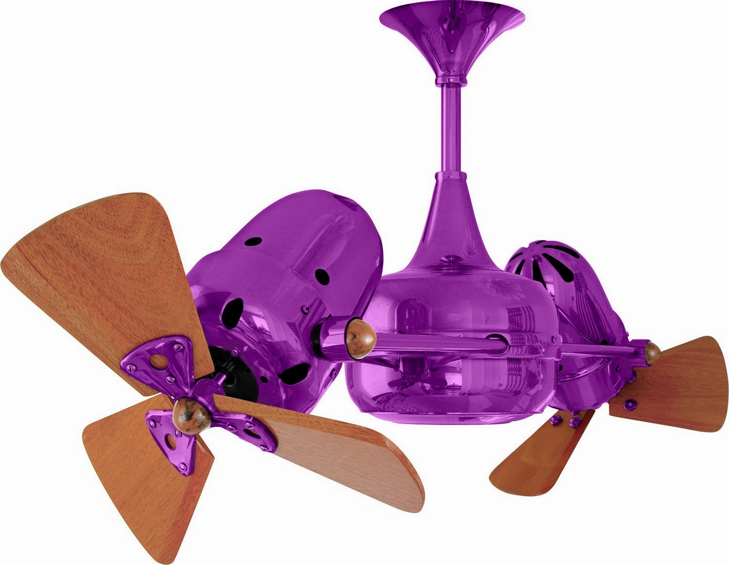 Duplo-Dinamico 36"Ceiling Fan Light Purple