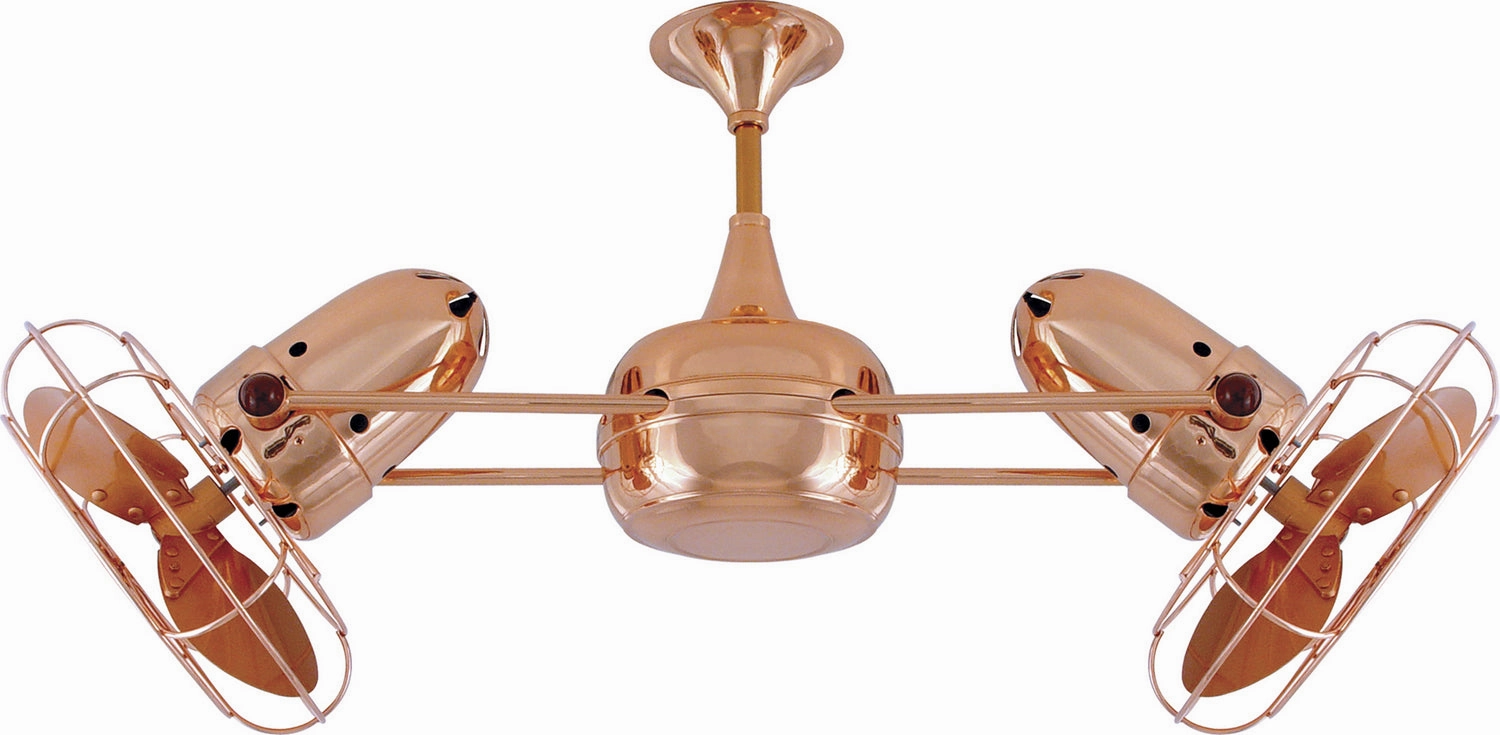 Duplo-Dinamico 36"Ceiling Fan Polished Copper