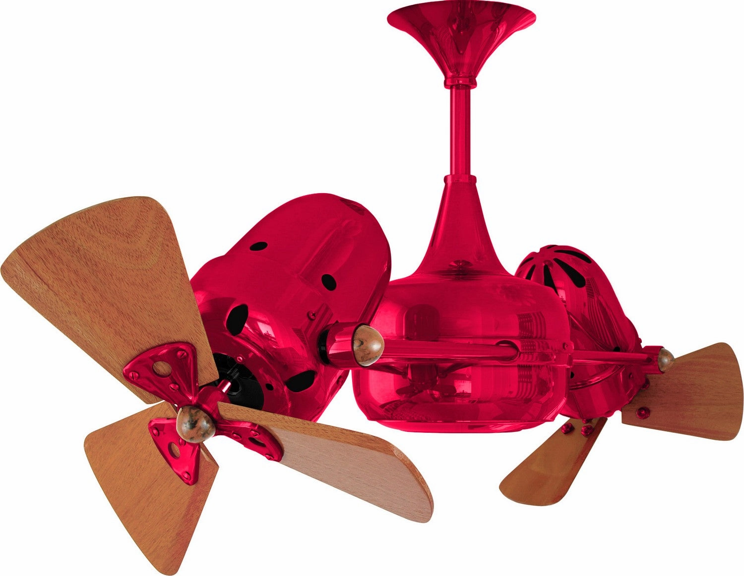 Duplo-Dinamico 36"Ceiling Fan Red