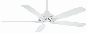 Dyno Xl 60"Ceiling Fan White multi-speed fans with easy controls