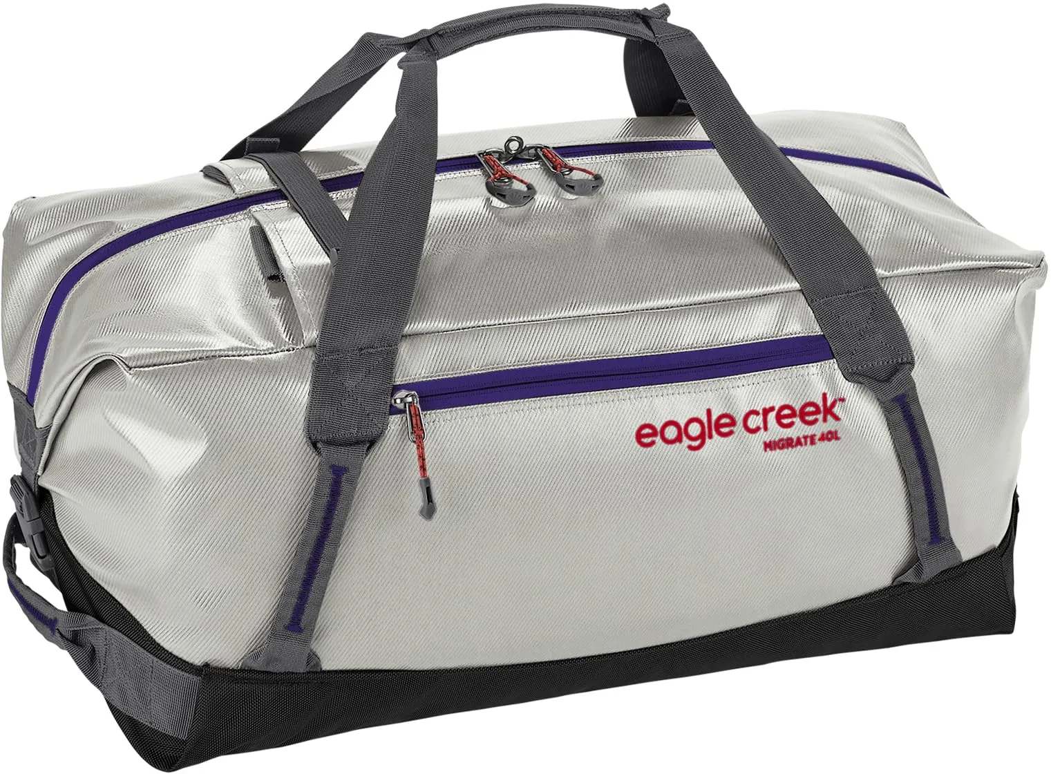 Eagle Creek Migrate Duffel Travel Bag - Featuring Durable Water-Resistant 100% Recycled Materials, Wide Mouth Opening, and Tuck Away Backpack Straps Bags Eagle-Creek