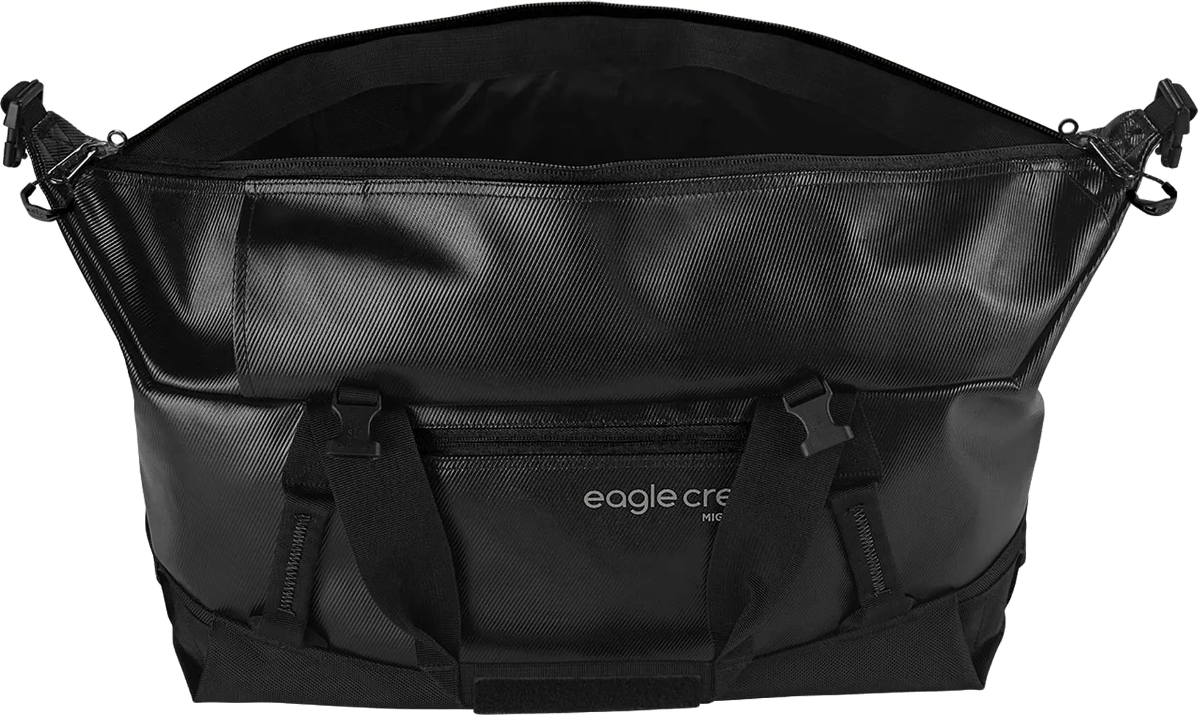 Eagle Creek Migrate Duffel Travel Bag - Featuring Durable Water-Resistant 100% Recycled Materials, Wide Mouth Opening, and Tuck Away Backpack Straps Bags Eagle-Creek