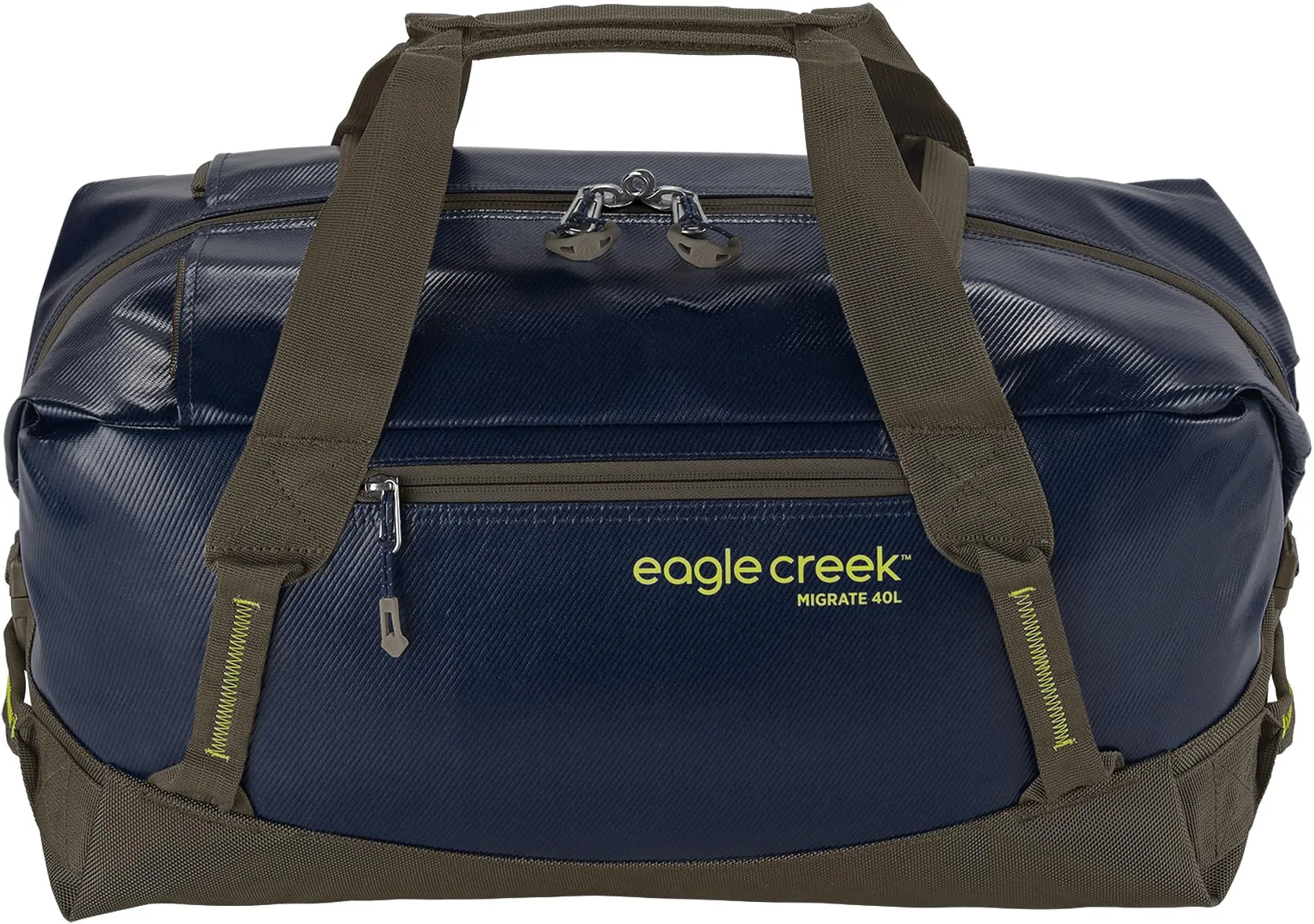Eagle Creek Migrate Duffel Travel Bag - Featuring Durable Water-Resistant 100% Recycled Materials, Wide Mouth Opening, and Tuck Away Backpack Straps Bags Eagle-Creek