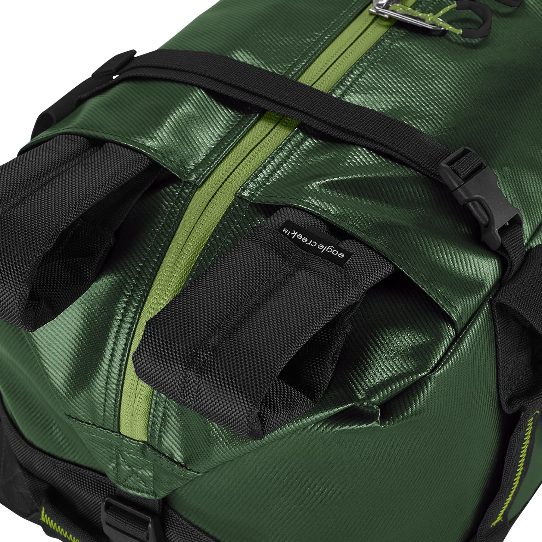 Eagle Creek Migrate Duffel Travel Bag - Featuring Durable Water-Resistant 100% Recycled Materials, Wide Mouth Opening, and Tuck Away Backpack Straps Bags Eagle-Creek
