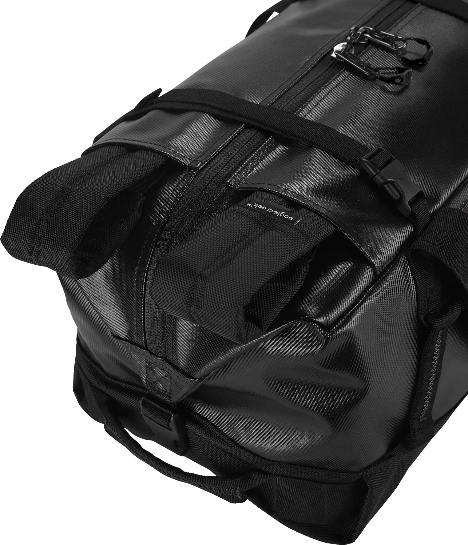 Eagle Creek Migrate Duffel Travel Bag - Featuring Durable Water-Resistant 100% Recycled Materials, Wide Mouth Opening, and Tuck Away Backpack Straps Bags Eagle-Creek