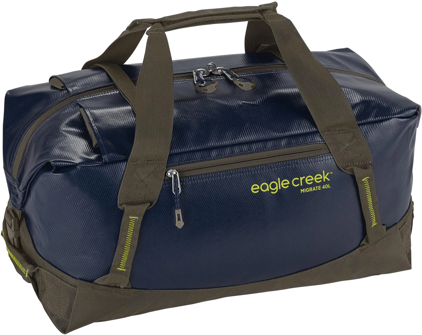 Eagle Creek Migrate Duffel Travel Bag - Featuring Durable Water-Resistant 100% Recycled Materials, Wide Mouth Opening, and Tuck Away Backpack Straps Bags Eagle-Creek