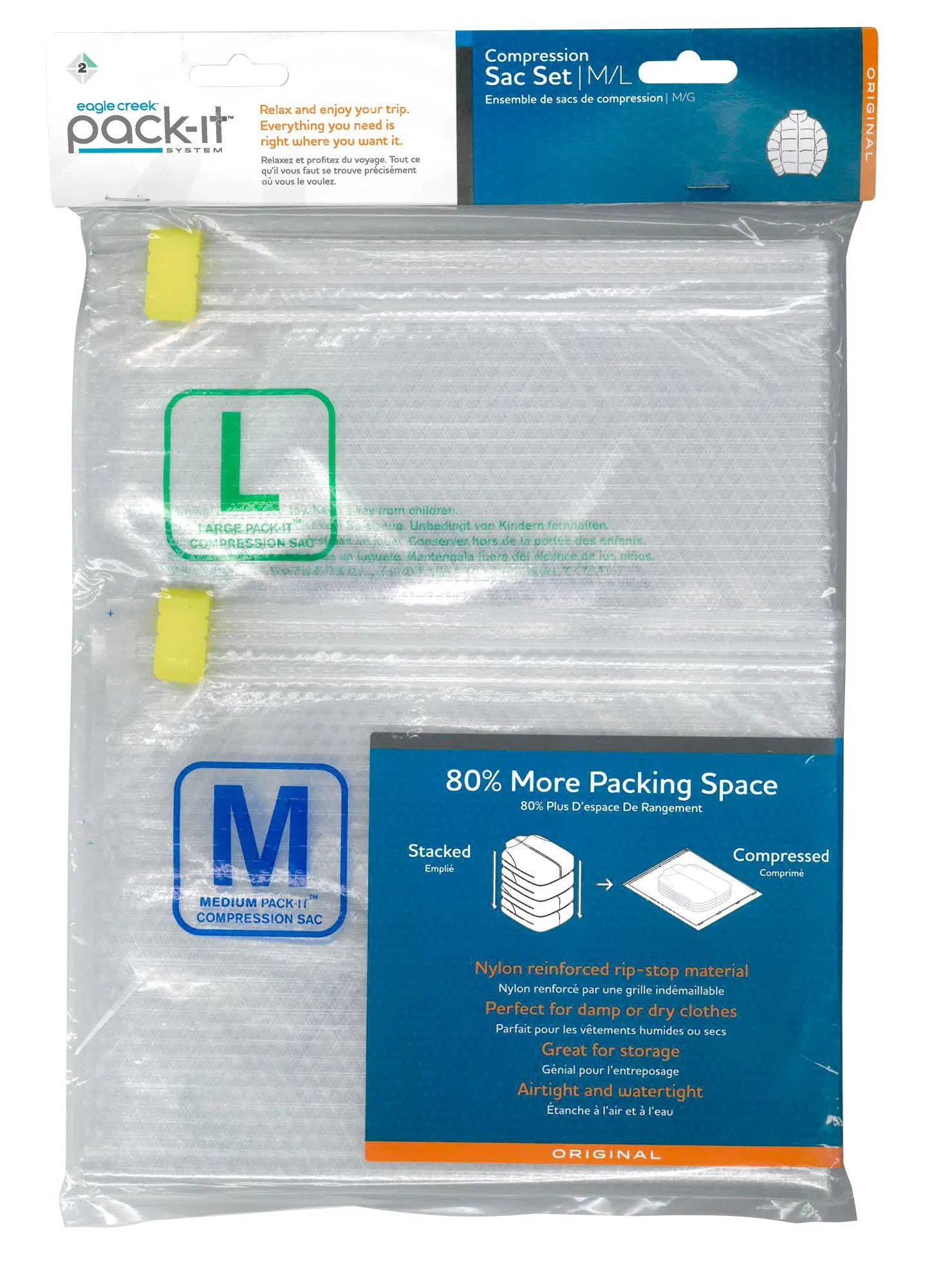 Eagle Creek Original Pack It Compression Sac Bags Eagle-Creek